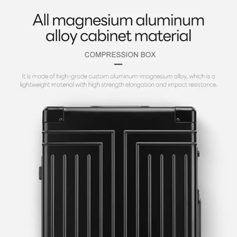 20” Aluminum-Magnesium Carry-On – Minimalist Luxury for Elite Travel