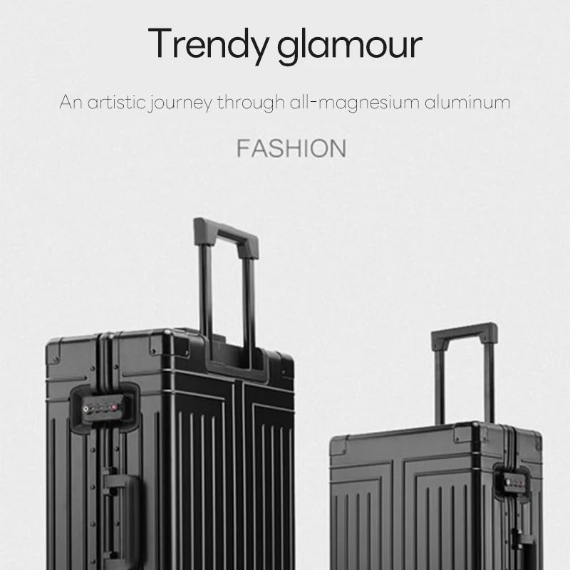 20” Aluminum-Magnesium Carry-On – Minimalist Luxury for Elite Travel