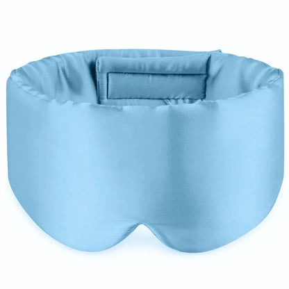 Mulberry silk sleep mask in sky blue