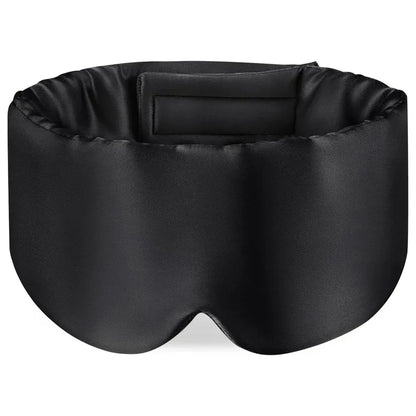Mulberry silk sleep mask in black