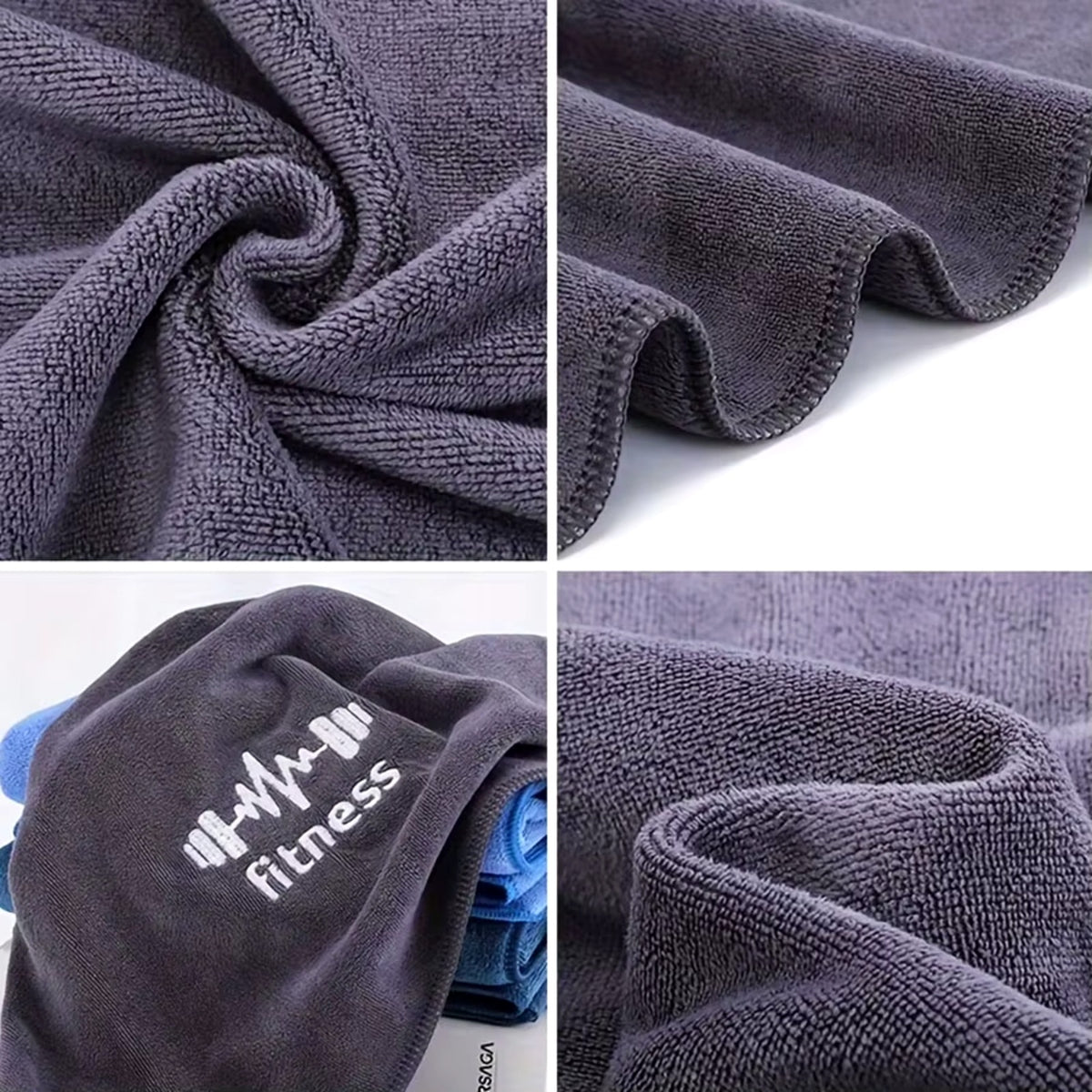 Microfiber towel texture