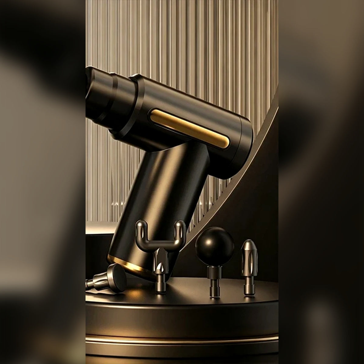 Deep tissue massage gun