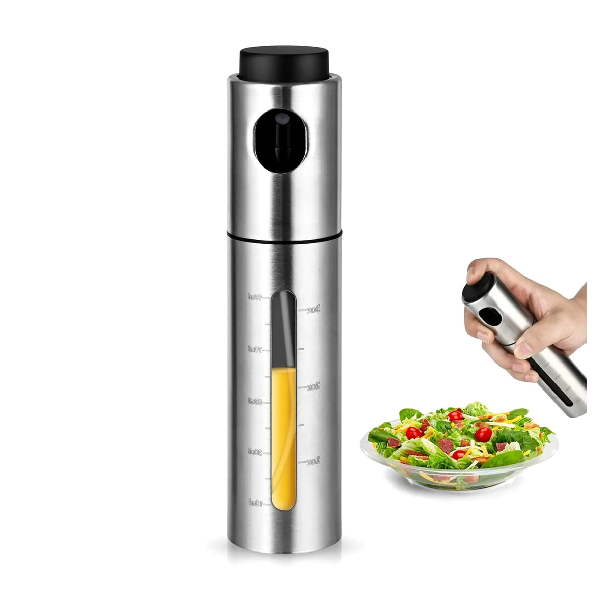 Oil sprayer with salad