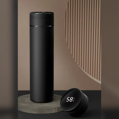Apexify smart thermos in black