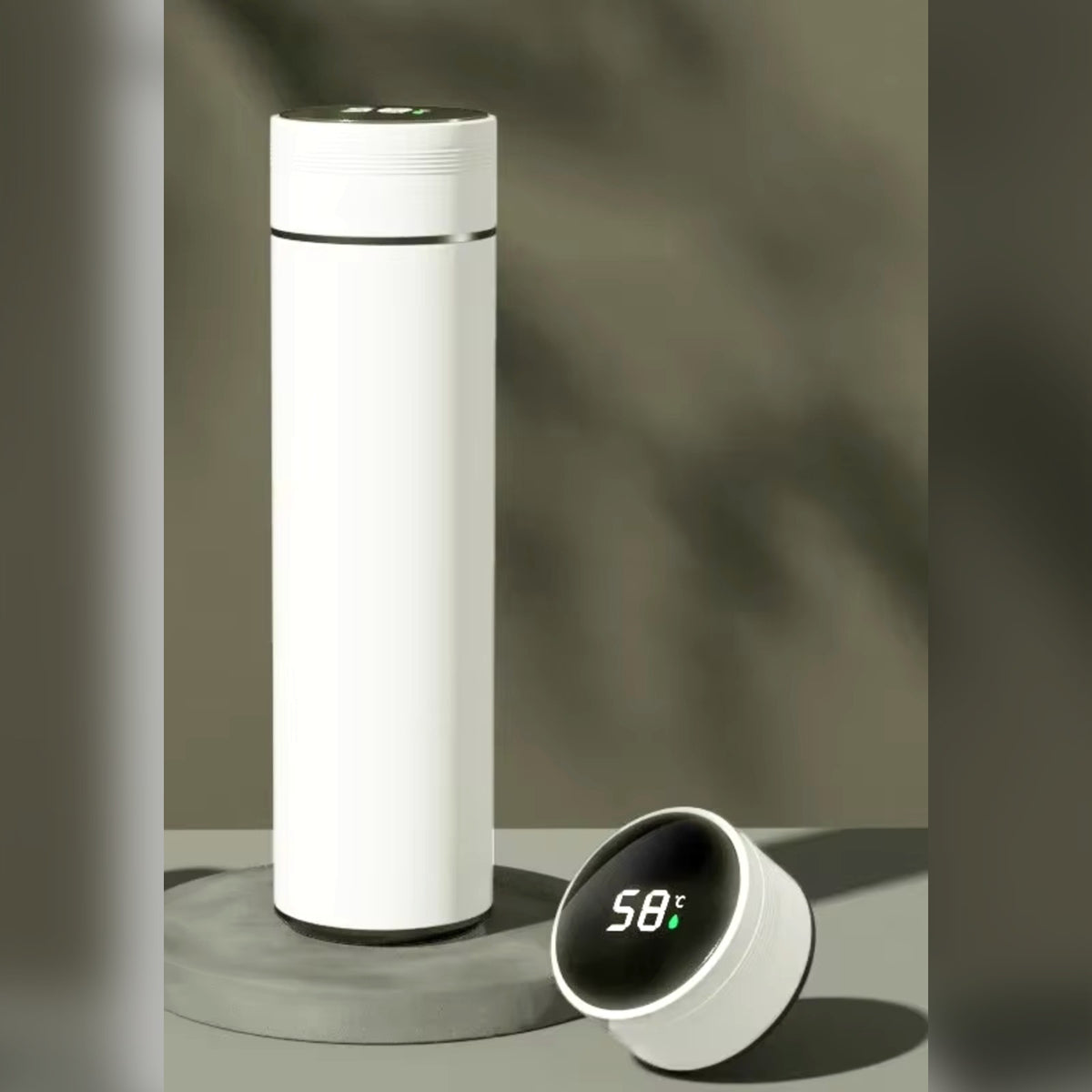 Apexify smart thermos in white