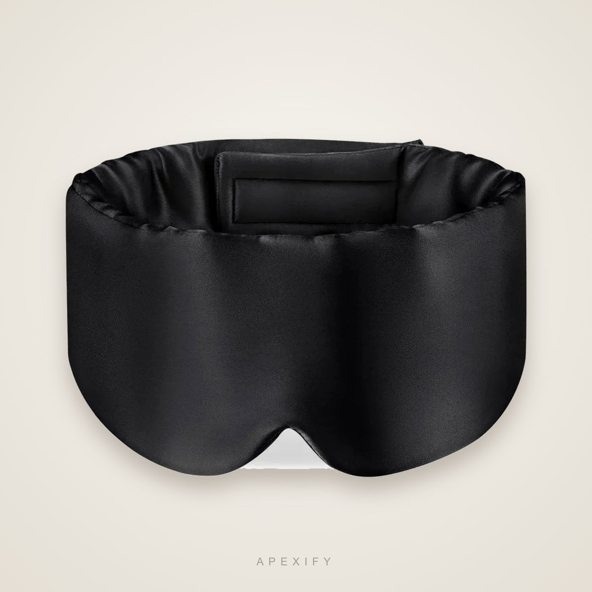 Black mulberry silk sleep mask