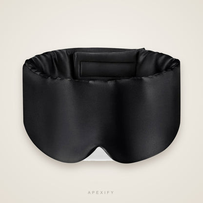 Black mulberry silk sleep mask