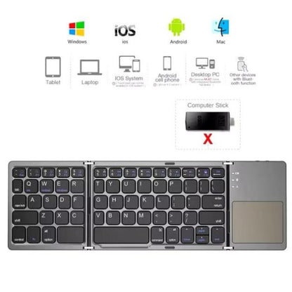 Foldable Pocket-Sized wireless Keyboard