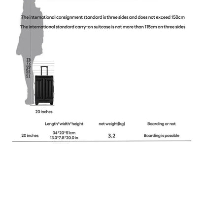 20” Aluminum-Magnesium Carry-On – Minimalist Luxury for Elite Travel
